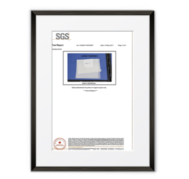 Third-party product test verification report